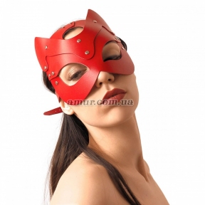Маска Кішечки Art of Sex - Cat Mask, червона 1