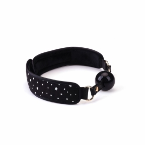 Набір для бондажу Liebe Seele Stary Nights, 7 предметів, фіксатори, нашийник з повідком, кляп, шльондр, маска 2