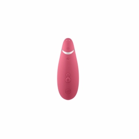Вакуумний кліторальний стимулятор Womanizer Premium 2, малиновий, функції Autopilot та Smart Silence 4