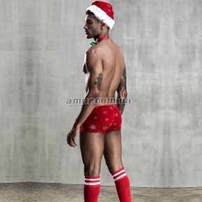 Новогодний мужской эротический костюм Любимый Санта 1
