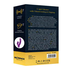 Стимулятор G-точки Erospace Sweet Play A17, фиолетовый 8