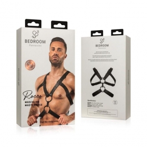 Портупея Bedroom Fantasies: Rocco Bondage Harness, чорна 5