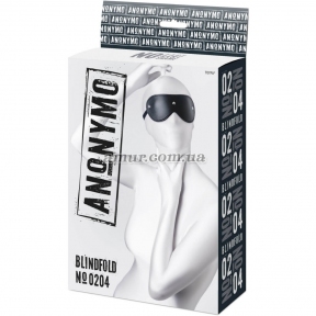 Маска с клепками на резинке «Blindfold Anonymo 0204» 7