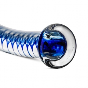 Стеклянный дилдо Gildo Glass Dildo No. 4, для точки G и простаты 2