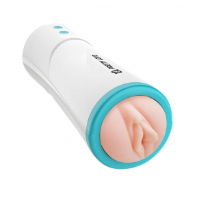 Автоматический мастурбатор «Pretty Love Aby» в тубе с возвратно-поступательными движениями и звуком 1