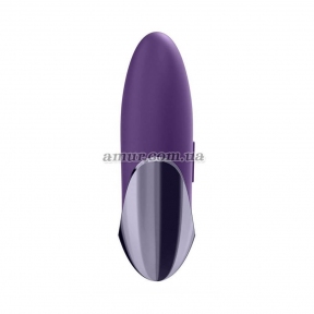 Потужний вібратор Satisfyer Lay-On - Purple Pleasure, 15 режимів роботи 0