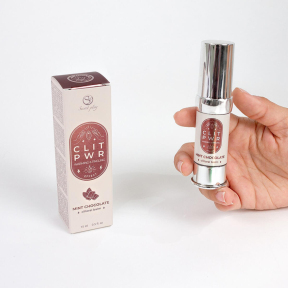 Возбуждающий гель «Secret Play Clit Pwr Chocolate», 15 мл, согревающий эффект вибрации 3