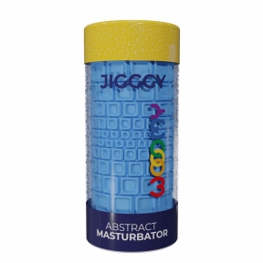 Мастурбатор Wooomy Jigggy Abstract Masturbator, сквозной, двусторонний 7