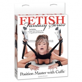 Фіксація-підтримка для секс-позицій із наручами «Position Master With Cuffs» 7