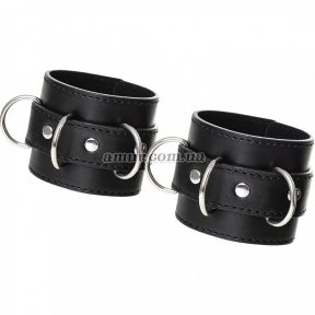 Наручники с 3 кольцами для крепления «Wrist cuffs Anonymo 0103» 3