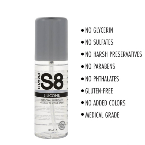 Лубрикант на силиконовой основе S8 Premium Silicone Lube, 125 мл 0
