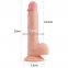 Фалоімітатор «Dual-Layered Liquid Silicone Nature Cock Flesh 8,5» 4