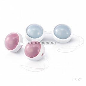 Набор вагинальных шариков LELO Beads, диаметр 3,5 см, изменяемая нагрузка, 2х28 и 2х37 г 0
