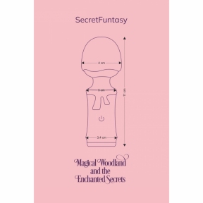 Міні-вібромасажер FairyGasm SecretFuntasy, блакитний 6