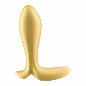 Анальна смарт-пробка із вібрацією Satisfyer Intensity Plug, золотиста 3
