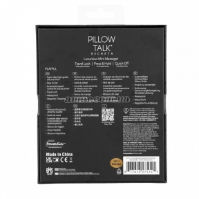 Кліторальний вібратор Pillow Talk Secrets - Playful - Clitoral Vibrator, гнучкі вушка 5