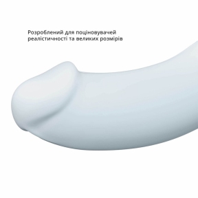 Фалоімітатор Fun Factory THE BOSS STUB, ніжно-блакитний, реалістична текстура, діаметр 4,1 см 3 Фалоімітатор Fun Factory THE BOSS STUB, ніжно-блакитний, реалістична текстура, діаметр 4,1 см 3