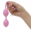 Вагинальные шарики Pillow Talk - Frisky Pink с кристаллом, диаметр 3,2 см 5