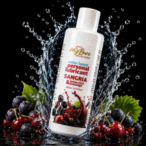 Лубрикант + массажное масло 2 в 1 MyLove Aroma Sangria, 300 мл 2