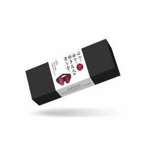 Шкіряна маска на очі Liebe Seele Wine Red Blindfold 5