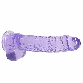 Фаллоимитатор «Realrock Dildo 9», 25 см, фиолетовый 4