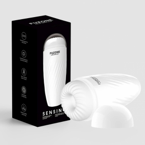 Мастурбатор в колбе «Funzone Sensing Vibrating Masturbation Cup», 10 вибраций 9