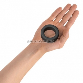 Эрекционное кольцо широкое Love To Love - Cool Ring, Black Onyx 2
