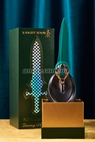 Вишуканий вібратор Knight Jenay Flowers Sword, маска, стрічка та лубрикант у комплекті 5