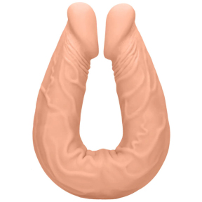 Двусторонний фаллоимитатор RealRock Realistic Double Dong, 36 см 0