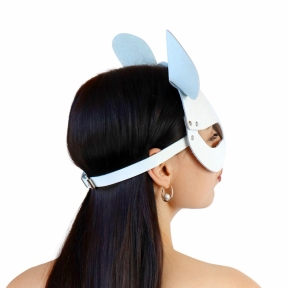 Шкіряна маска мишки Art of Sex - Mouse Mask, біла 0