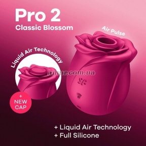 Вакуумный клиторальный стимулятор Satisfyer Pro 2, Classic Blossom 4