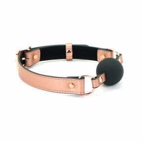 Кляп Liebe Seele Rose Gold Memory Ball Gag 2