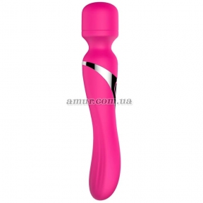Вибратор-микрофон «Foxshow Dual Massager Pulsator», розовый, 7+7 функций 3