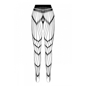 Еротичні колготки-бодістокінг Passion ECO S006, білі 0