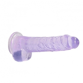Фаллоимитатор «Realrock Dildo 8», 21 см, фиолетовый 0