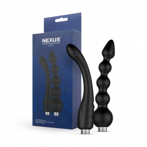 Набор анальных насадок для душа Nexus Advanced Shower Douche Duo Kit, 2 шт 7