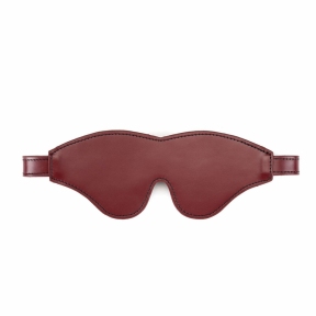 Шкіряна маска на очі Liebe Seele Wine Red Blindfold 3