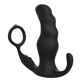 Масажер простати з кільцем для мошонки «Boss Knight», пульт ДК 4