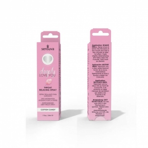 Спрей для мінету Sensuva Deeply Love You Cotton Candy, 29 мл, для глибокого мінету 2