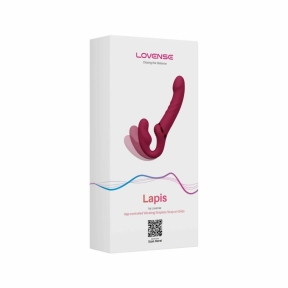 Безремневой смарт-страпон Lovense Lapis vibrating strapless strap-on, 3 мотора 8