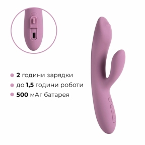 Смарт вібратор-кролик із перловою стимуляцією точки G Svakom Trysta Neo 6