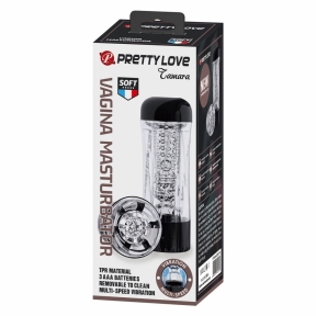 Прозрачный мастурбатор «Pretty Love Tamara», с вибрацией 6