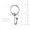 Уретральная вставка с кольцом Sinner Gear Unbendable - Sperm Stopper Solid, диаметр кольца 2,6см 4
