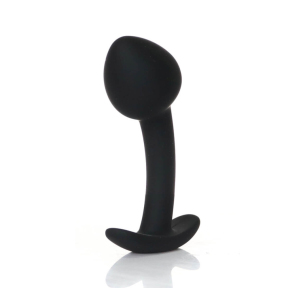 Анальная пробка Silicone Black Curved Plug M 0