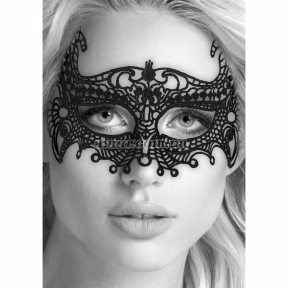 Ажурна маска «Lace Eye-Mask - Empress», чорна 0