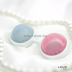 Набір вагінальних кульок LELO Beads Mini, діаметр 2,9 см, змінне навантаження, 2х28 і 2х37 г 0