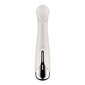 Вибратор с ротацией Satisfyer Spinning G-Spot 1, бежевый 0