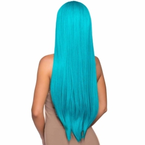 Парик Leg Avenue 33″ Long straight center part wig , бирюзовый 0