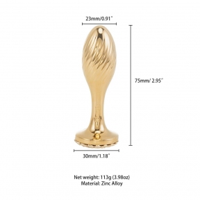 Анальна пробка LOCKINK SEVANDA Pearl Pear-shape Anal Plug 7