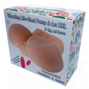 Мастурбатор вагина-анус с вибрацией «Life-Sized Pussy & Ass XXL» 5 кг 3